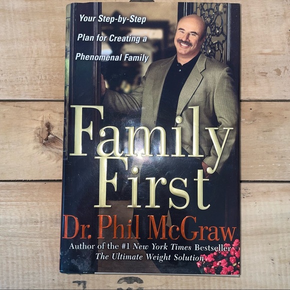 Dr. Phil | Other | Dr Phil Mcgraw Book Family First | Poshmark